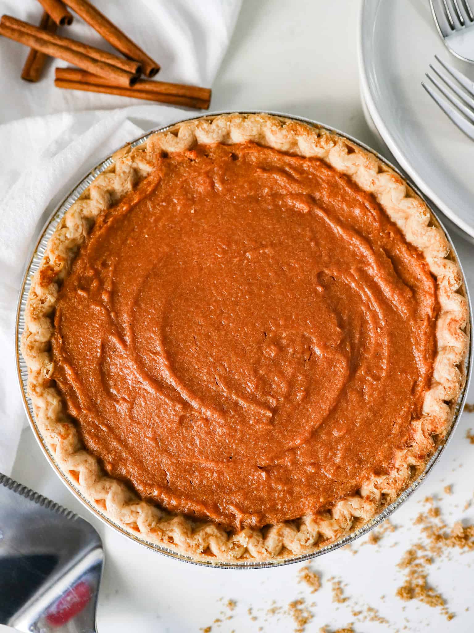 SWEET POTATO PIE, READY TO BAKE