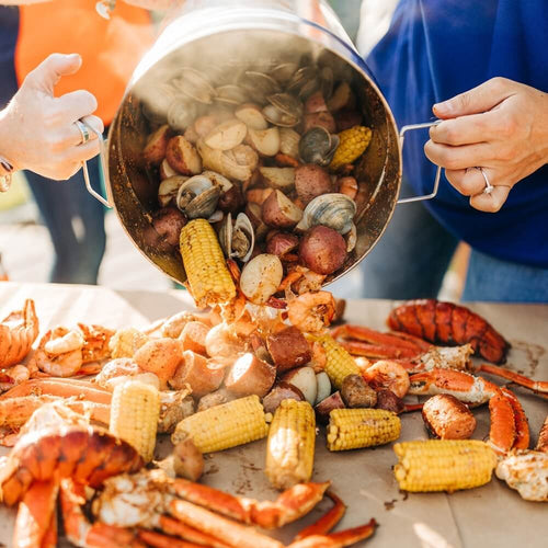 10LB SNOW CRAB & SHRIMP STEAMER POT